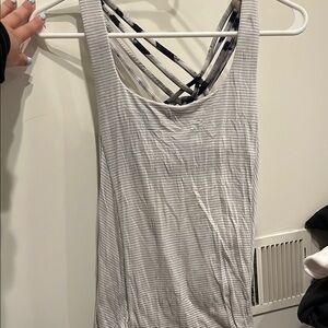 Lululemon vintage tank with bra